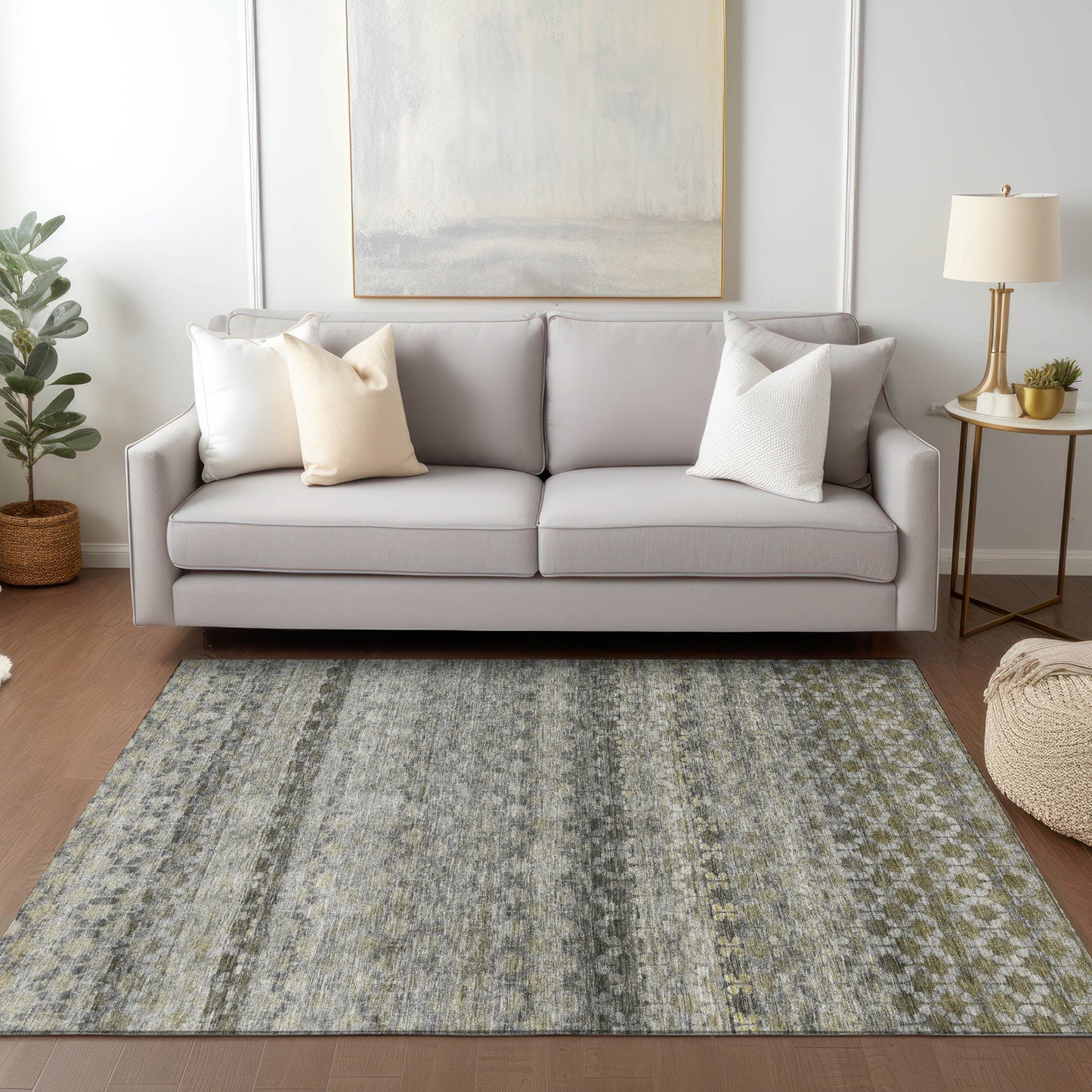 Dalyn Rugs Burano  Pewter  Transitional