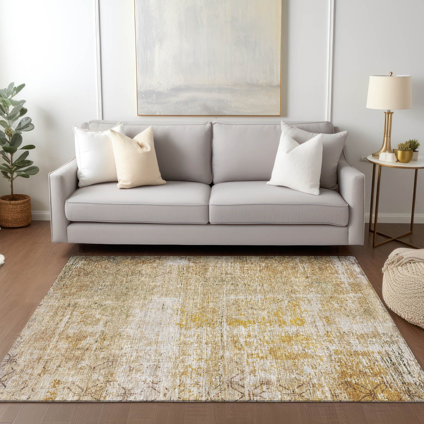 Dalyn Rugs Burano  Gold  Transitional