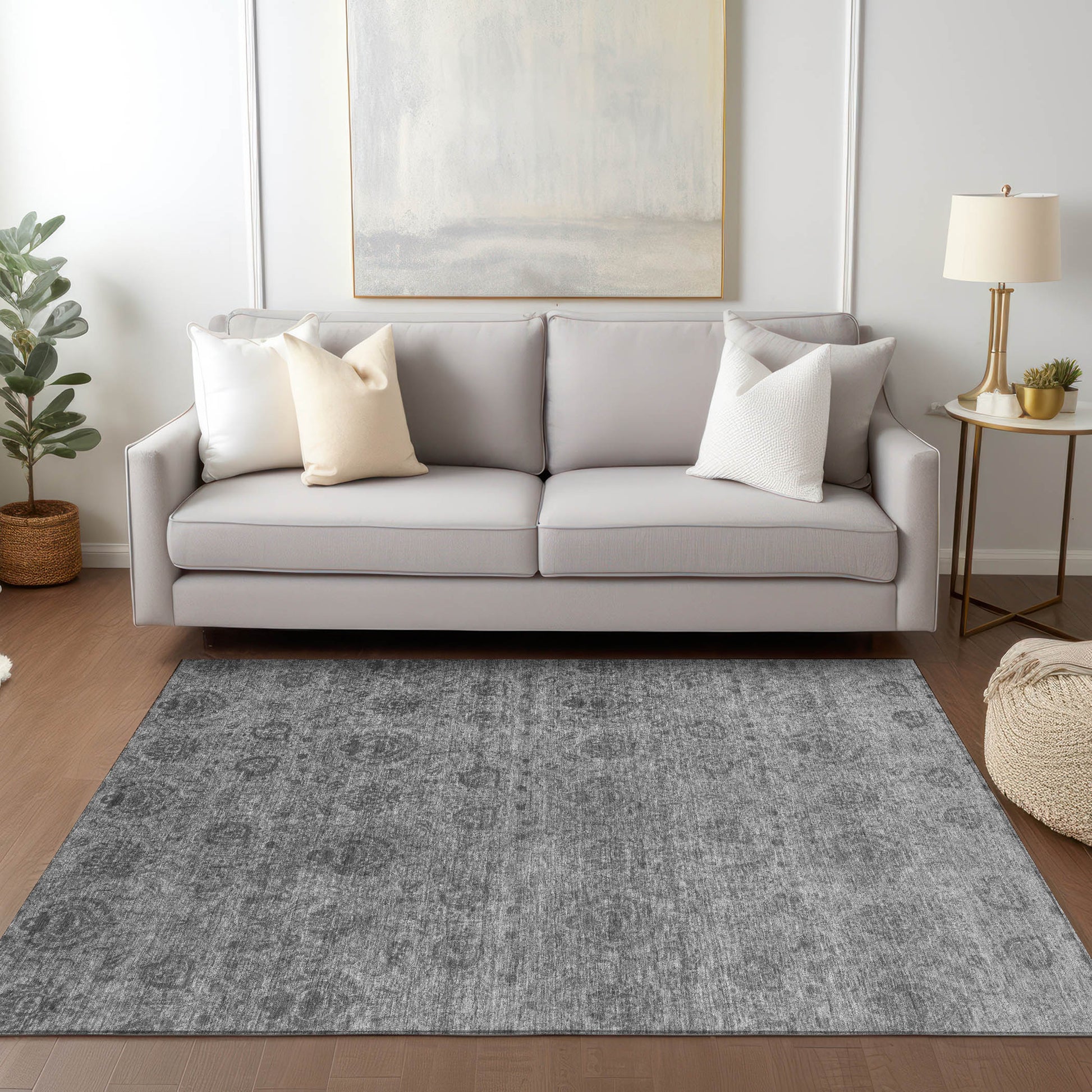 Dalyn Rugs Burano  Gray  Transitional