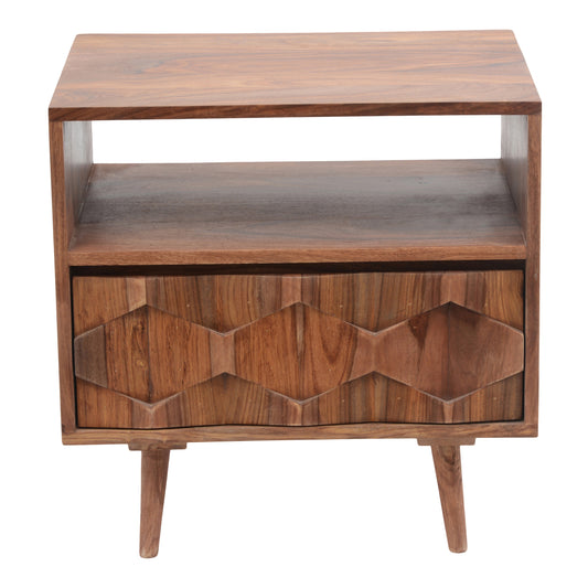 Moes Home Nightstands O2 Natural Mid-Century Modern Furniture