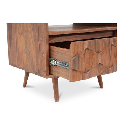 Moes Home Nightstands O2 Natural Mid-Century Modern Furniture