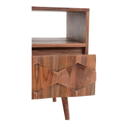 Moes Home Nightstands O2 Natural Mid-Century Modern Furniture