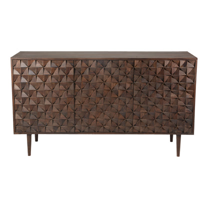 Moes Home Sideboards Pablo Brown Mid-Century Modern Furniture