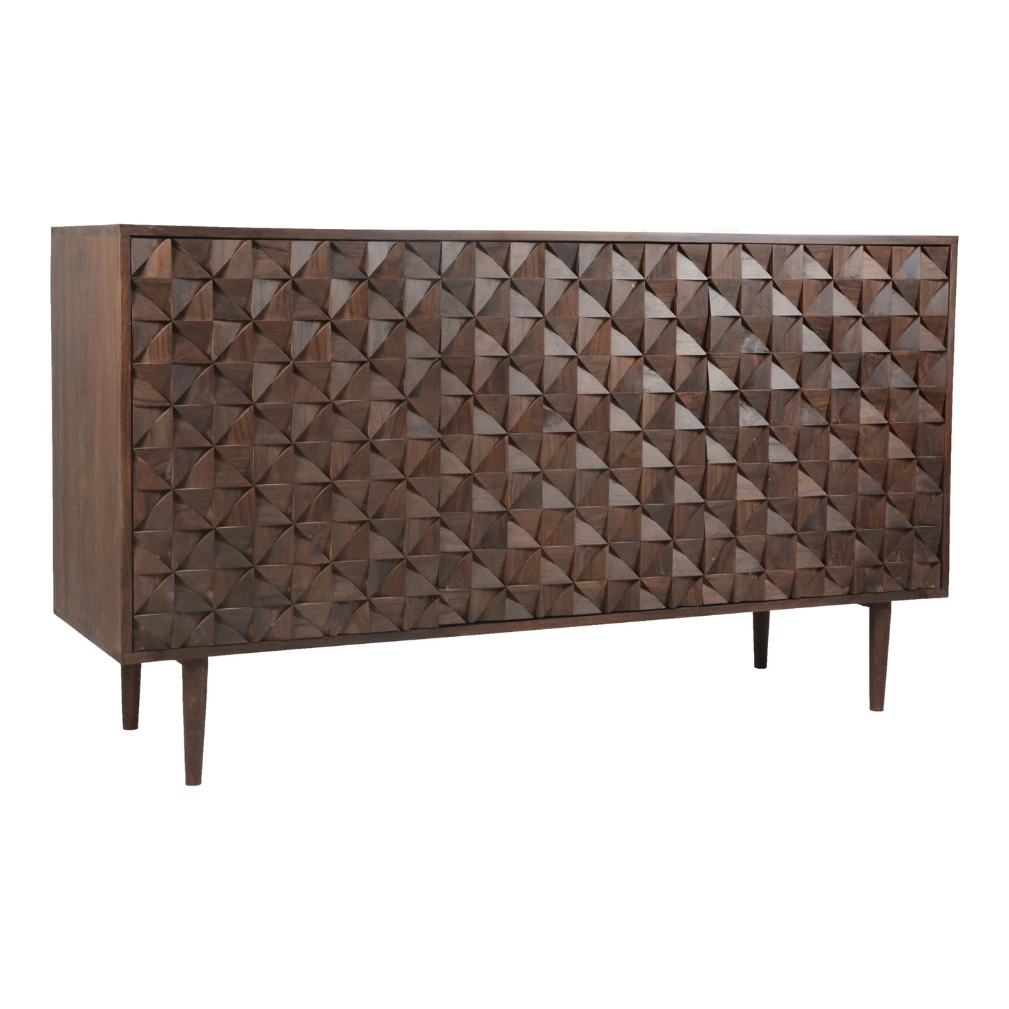 Moes Home Sideboards Pablo Brown Mid-Century Modern Furniture