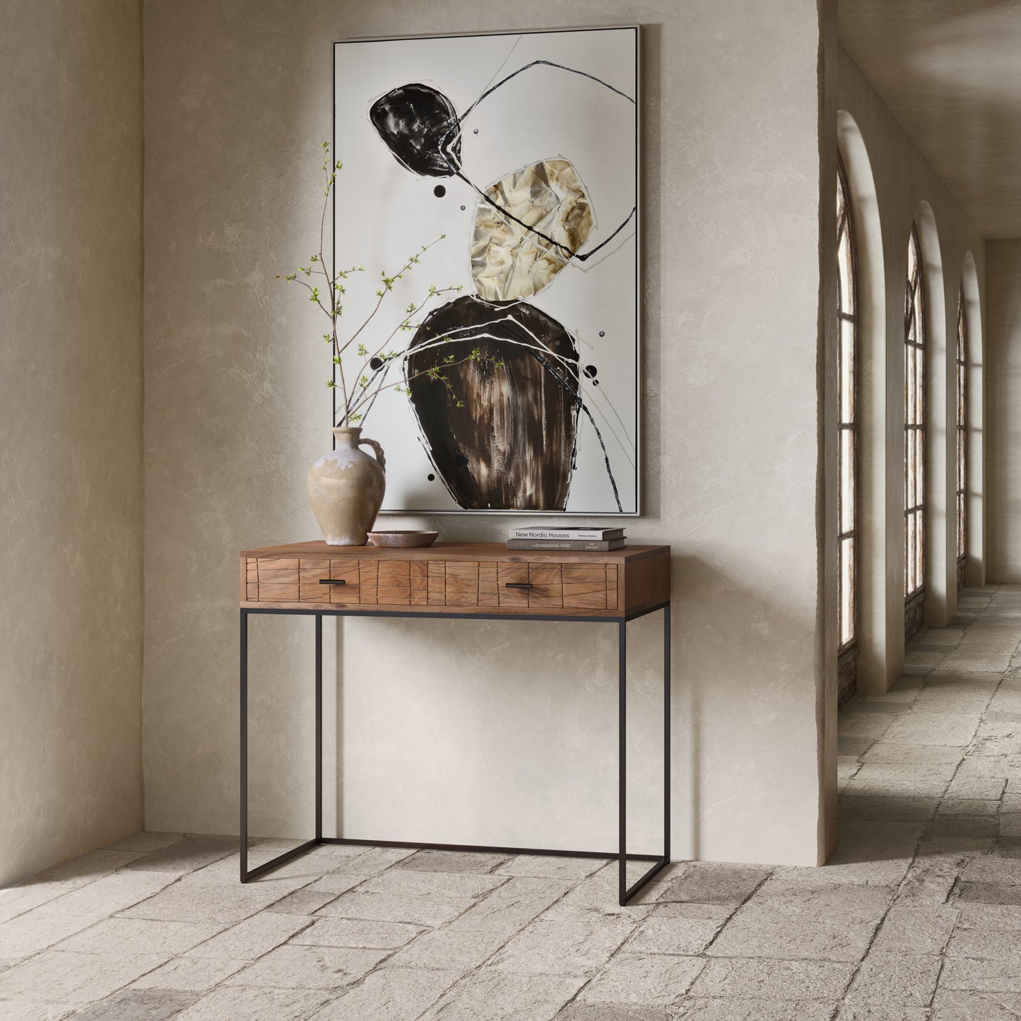 Moes Home Desks ATELIER Natural Contemporary Furniture