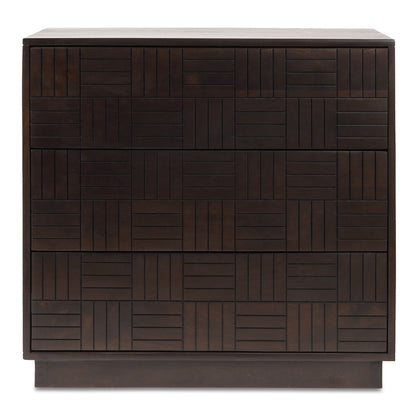 Moes Home Dressers Denman Brown Mid-Century Modern Furniture