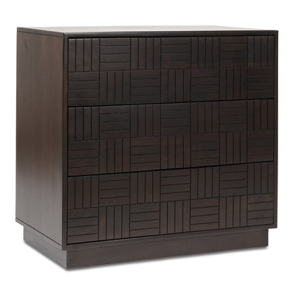 Moes Home Dressers Denman Brown Mid-Century Modern Furniture