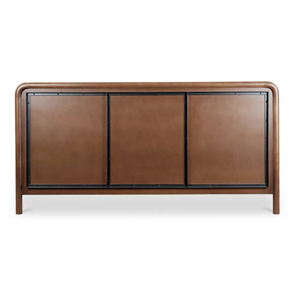 Moes Home Beds Rye Brown Contemporary Furniture Rug