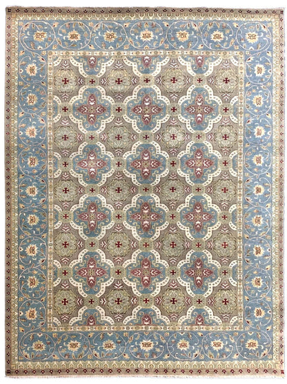 Artisan Cameron Lt.Blue Traditional Knotted Rug - Rugs - Artisan - Atlanta Designer Rugs
