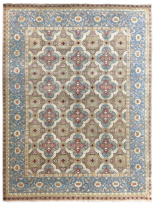Artisan Cameron Lt.Blue Traditional Knotted Rug - Rugs - Artisan - Atlanta Designer Rugs