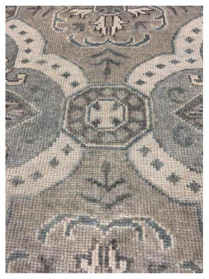 Artisan Cameron Lt.Grey Silver Traditional Knotted Rug - Rugs - Artisan - Atlanta Designer Rugs