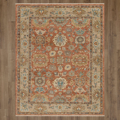 Karastan Balboa  Oviedo Rust Traditional