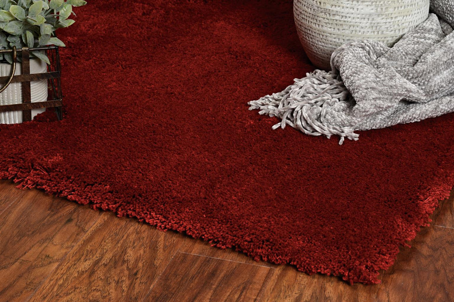 Kas Bliss 1564 Red Casual Machine Made Rug