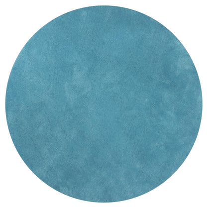 Kas Bliss 1577 Highlighter Blue Casual Machine Made Rug