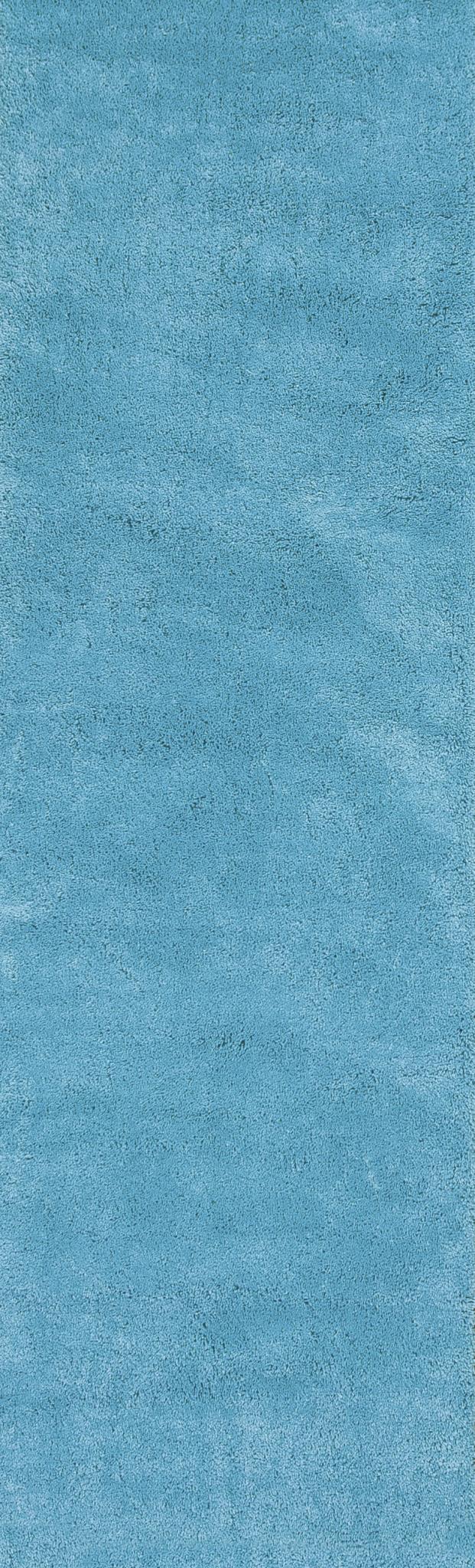 Kas Bliss 1577 Highlighter Blue Casual Machine Made Rug