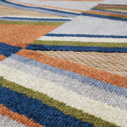 Karastan Cabana  Multi  Modern/Contemporary