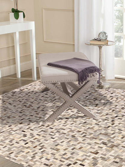 Artisan Olivia Silver Grey Transitional Crafted Rug - Rugs - Artisan - Atlanta Designer Rugs
