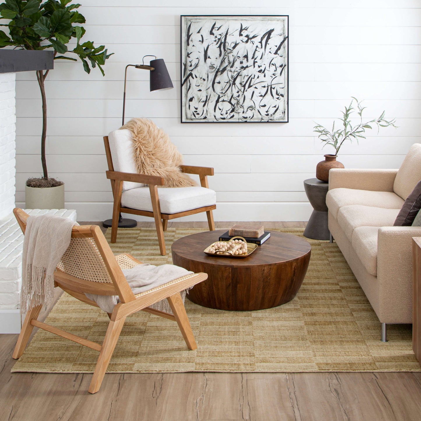 Bobby Berk Broken Stripe By Bobby Berk  Flint  Modern/Contemporary