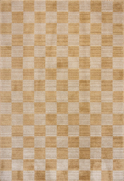 Chris Loves Julia x Loloi Calvin  Apricot Ivory Contemporary