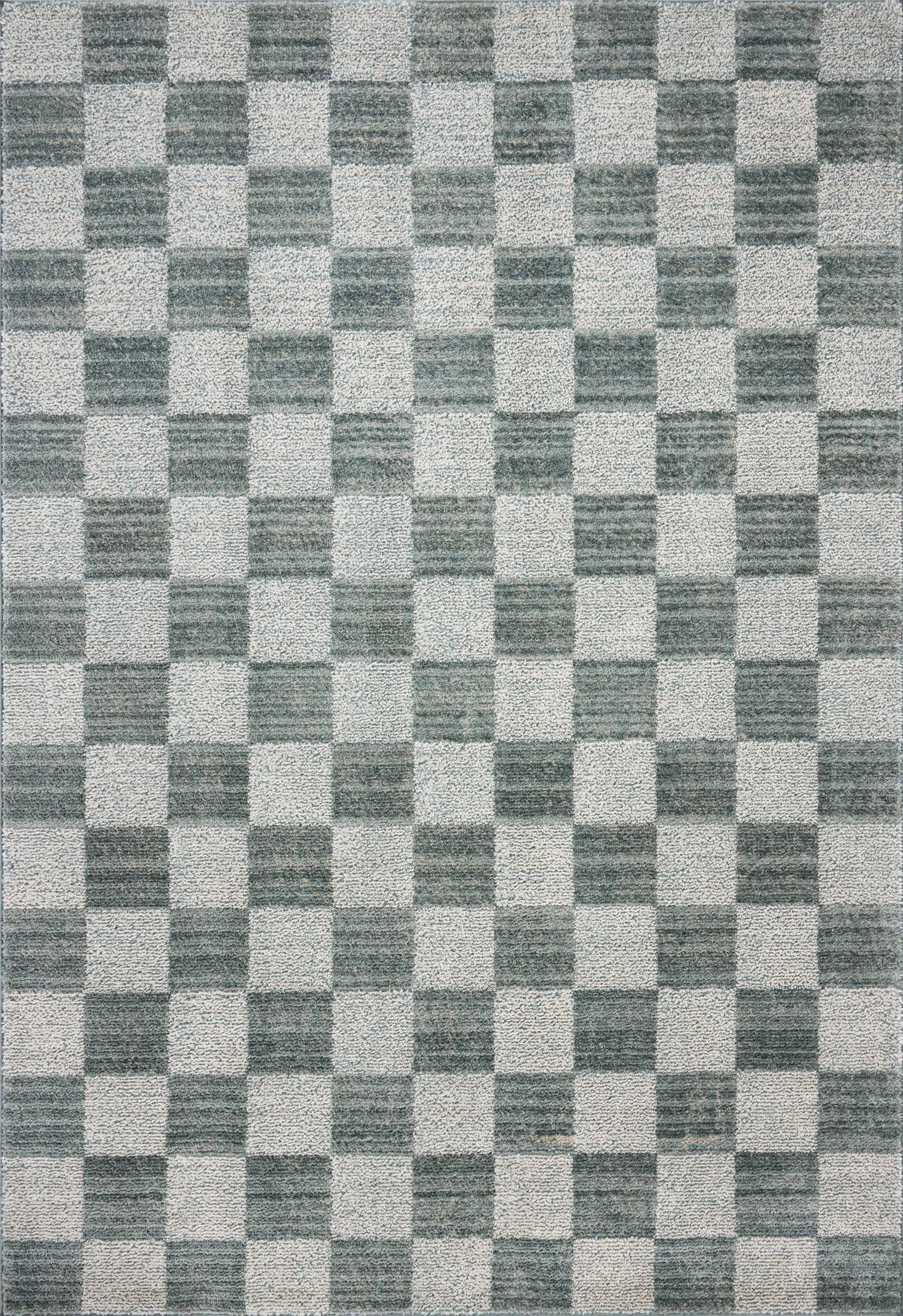 Chris Loves Julia x Loloi Calvin  Blue Ivory Contemporary