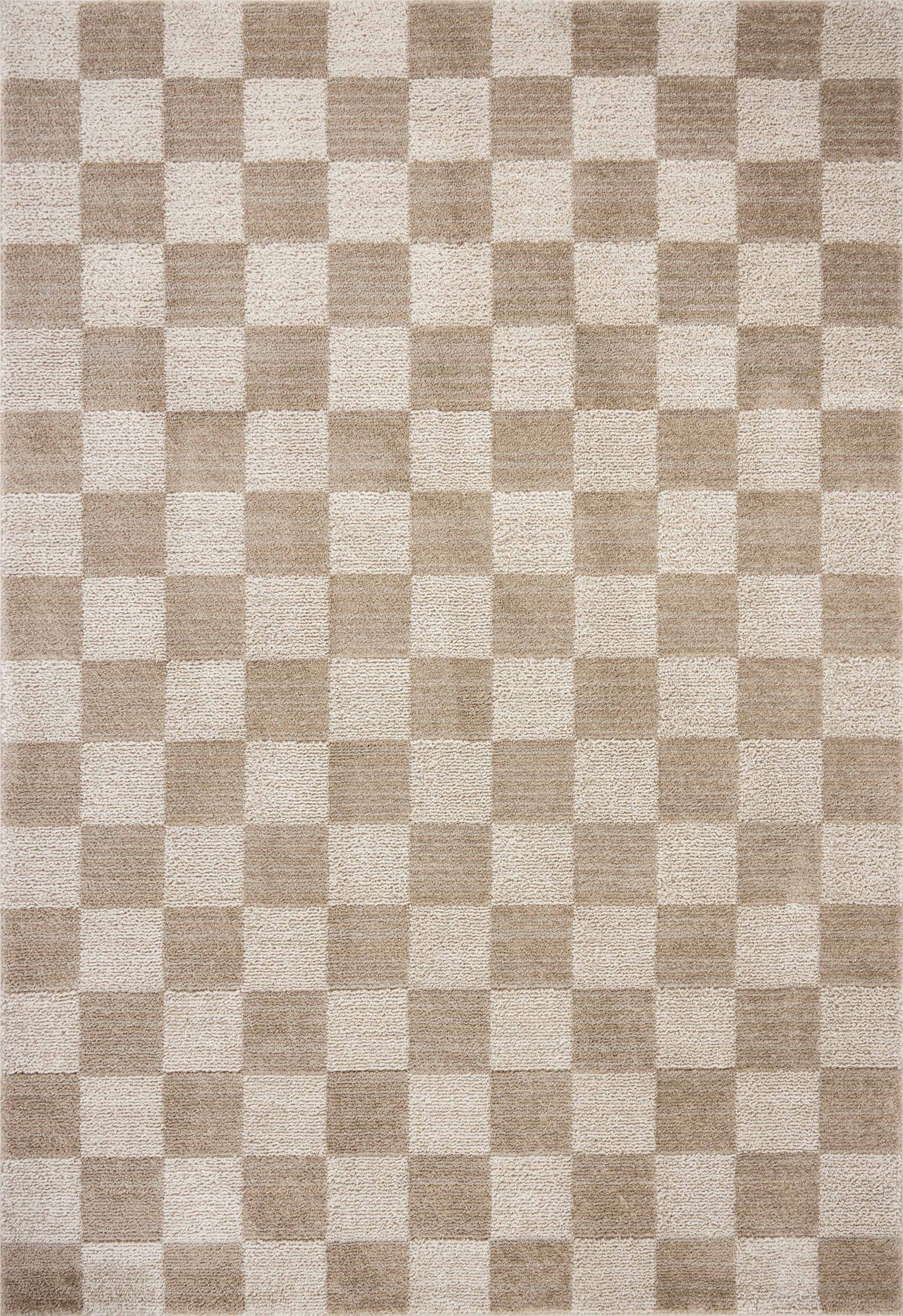 Chris Loves Julia x Loloi Calvin  Pebble Ivory Contemporary