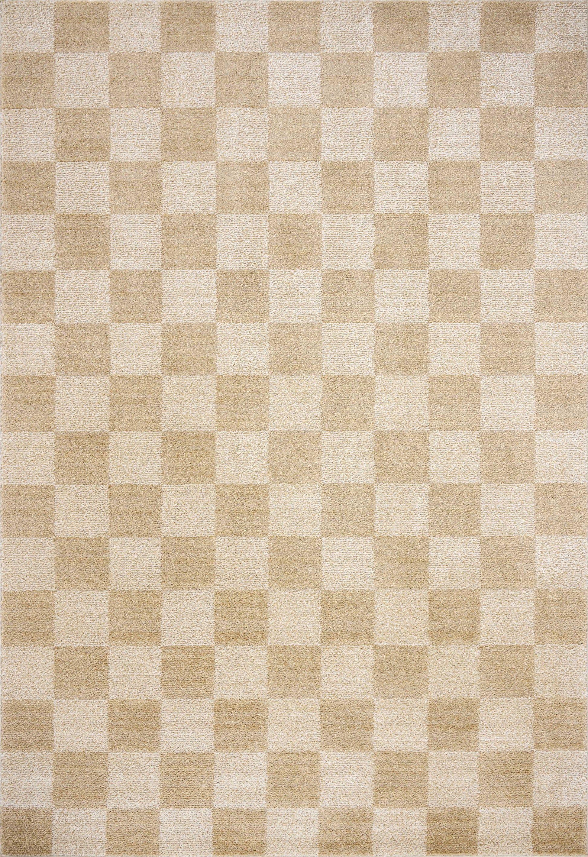 Chris Loves Julia x Loloi Calvin  Wheat Ivory Contemporary