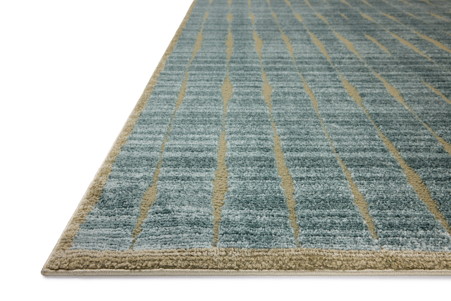 Chris Loves Julia x Loloi Calvin  Ocean Olive Contemporary