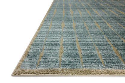 Chris Loves Julia x Loloi Calvin  Ocean Olive Contemporary