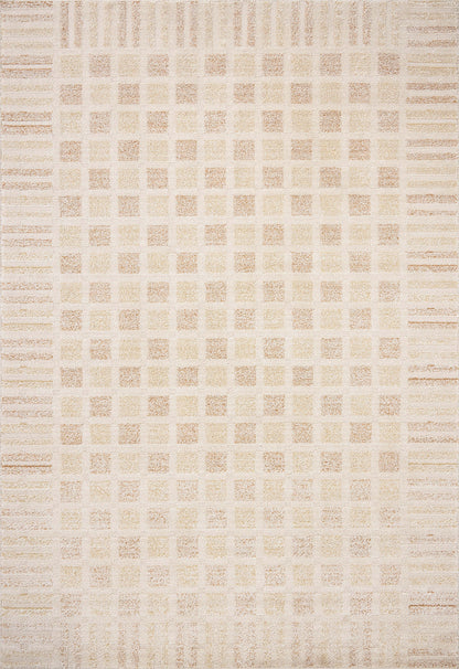 Chris Loves Julia x Loloi Calvin  Bone Natural Contemporary