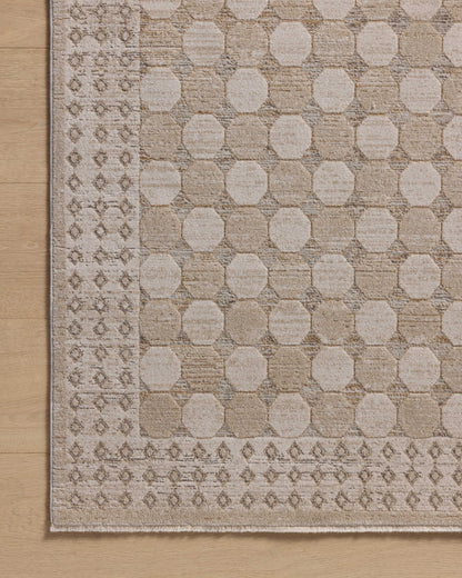 Amber Lewis x Loloi Cali  Taupe Natural Contemporary