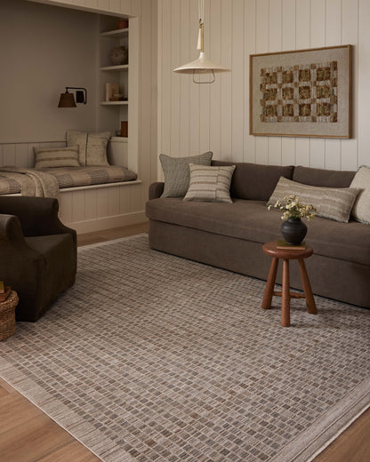 Amber Lewis x Loloi Cali  Natural Slate Contemporary