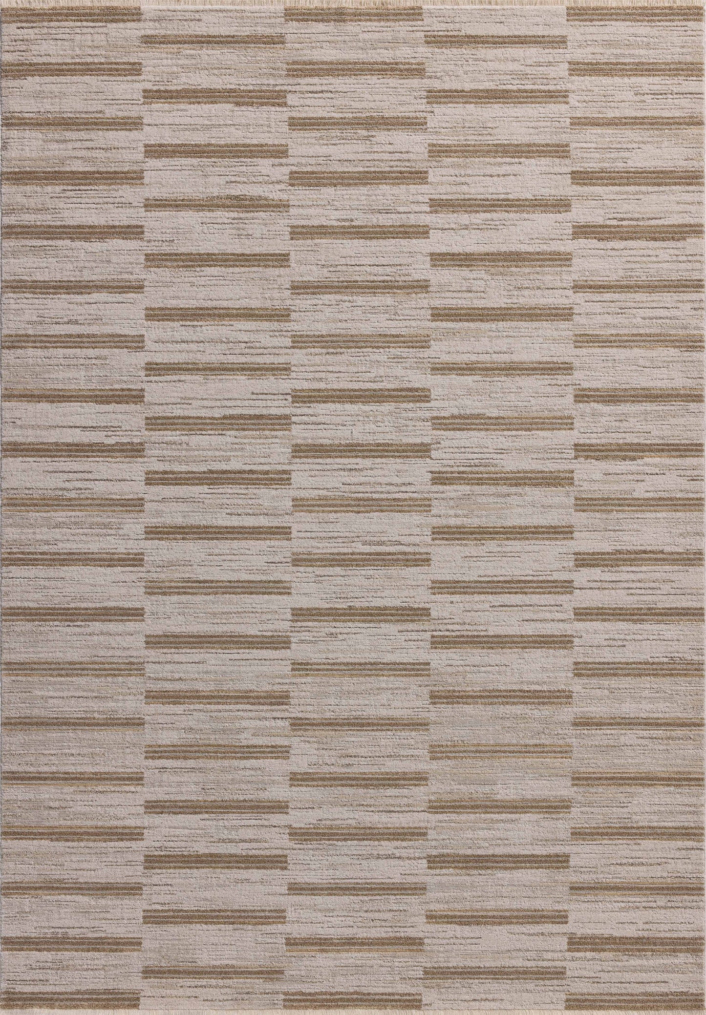 Amber Lewis x Loloi Cali  Ivory Tobacco Contemporary