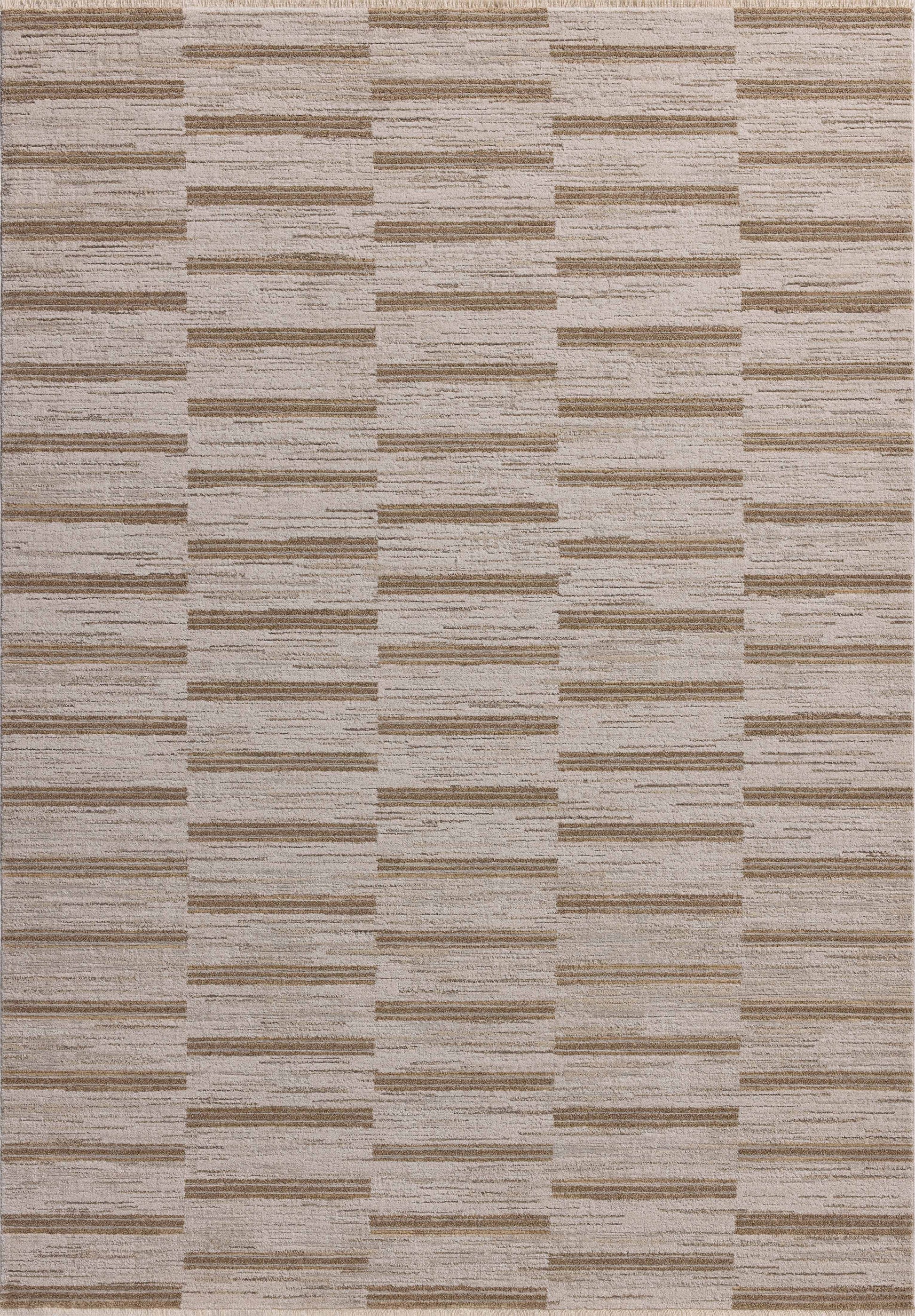 Amber Lewis x Loloi Cali  Ivory Tobacco Contemporary