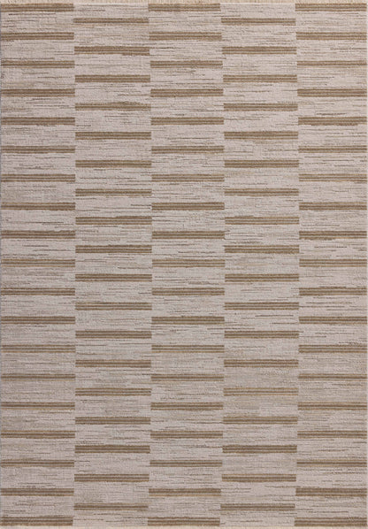 Amber Lewis x Loloi Cali  Ivory Tobacco Contemporary