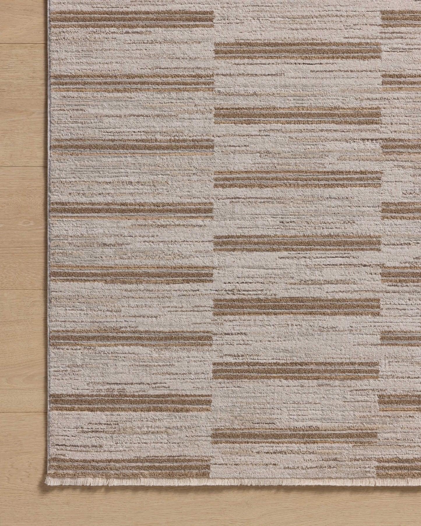 Amber Lewis x Loloi Cali  Ivory Tobacco Contemporary