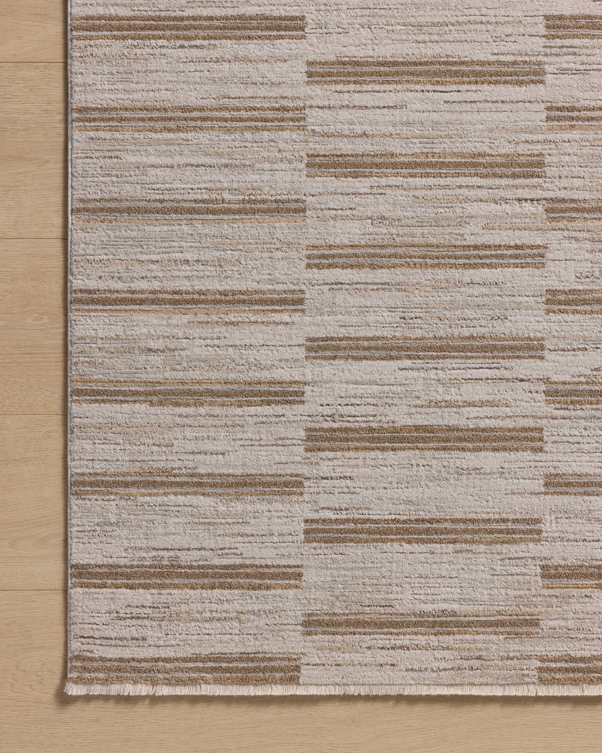 Amber Lewis x Loloi Cali  Ivory Tobacco Contemporary