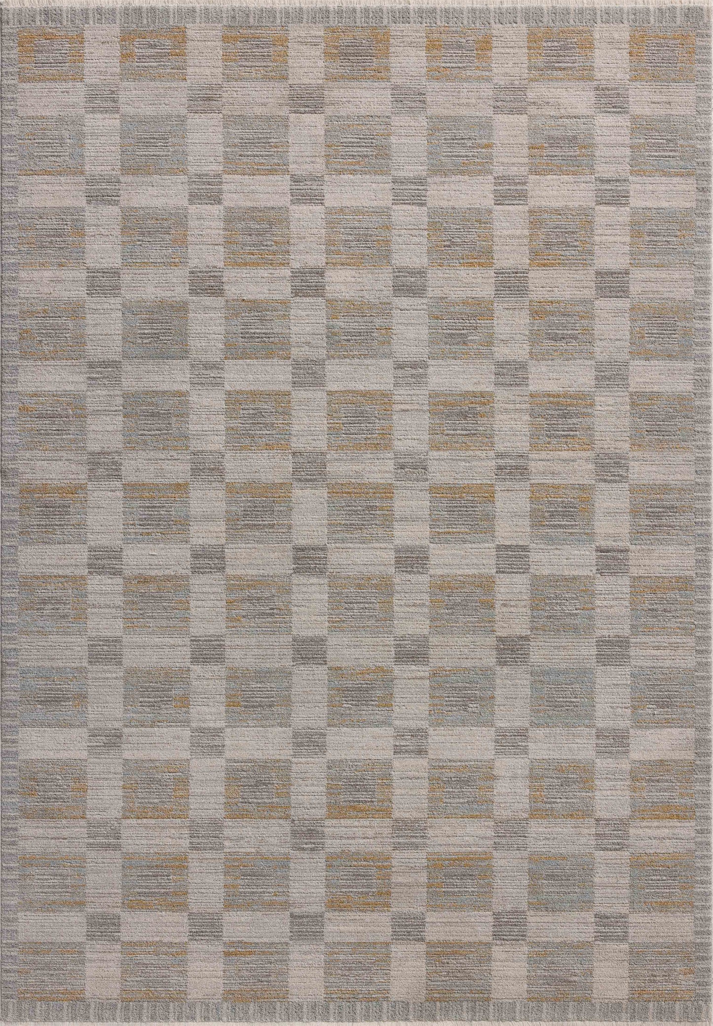 Amber Lewis x Loloi Cali  Mist Wheat Contemporary