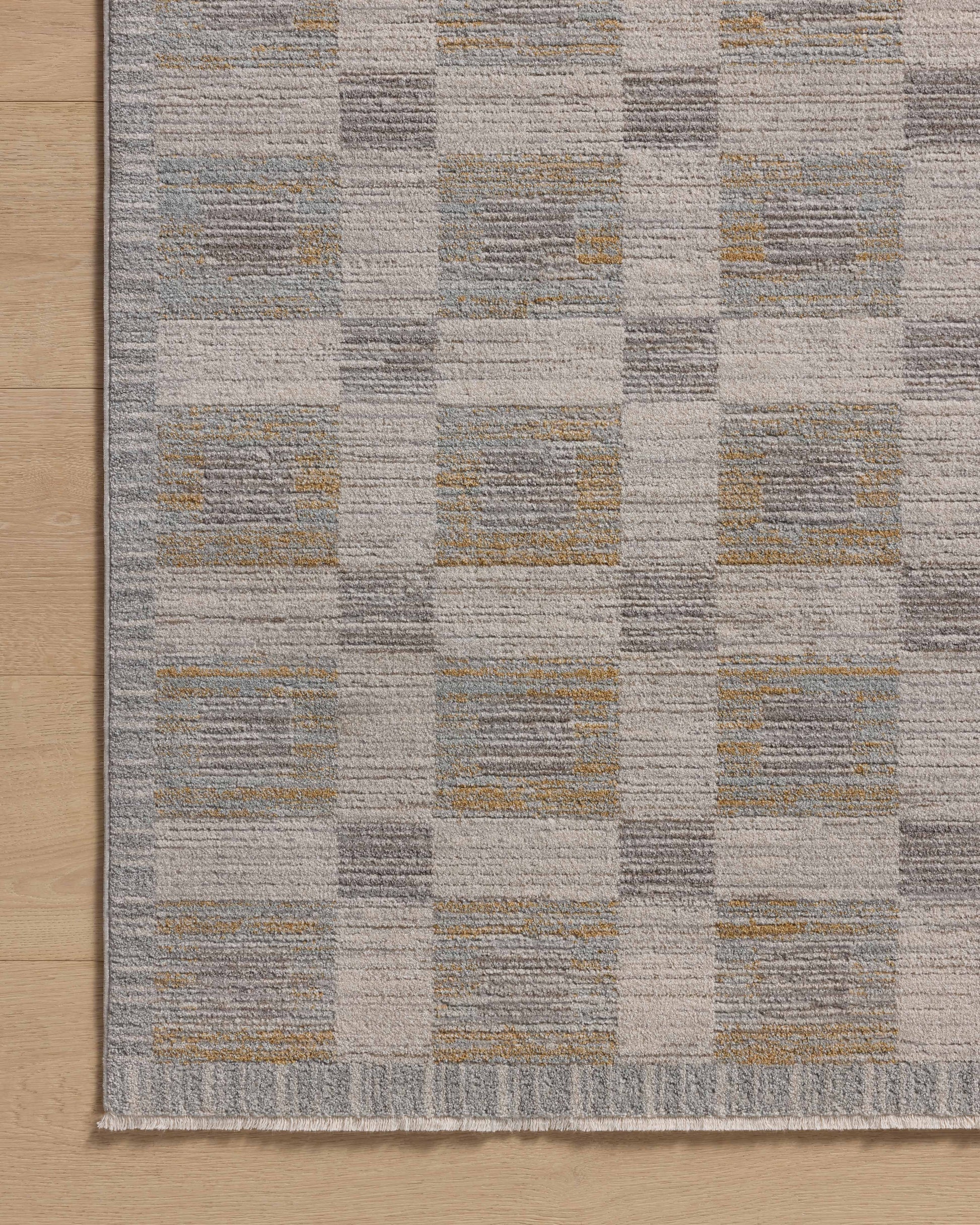 Amber Lewis x Loloi Cali  Mist Wheat Contemporary