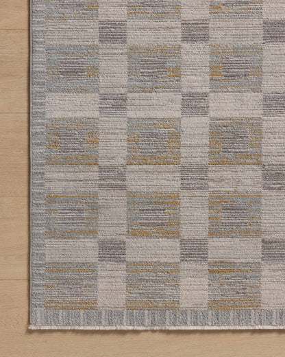 Amber Lewis x Loloi Cali  Mist Wheat Contemporary