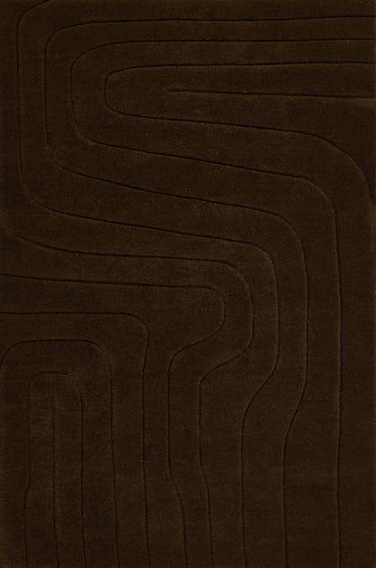 Momeni Canyon  Brown  Contemporary