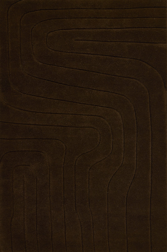 Momeni Canyon  Brown  Contemporary