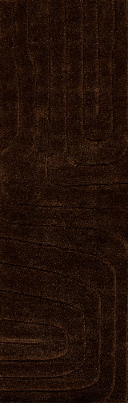 Momeni Canyon  Brown  Contemporary