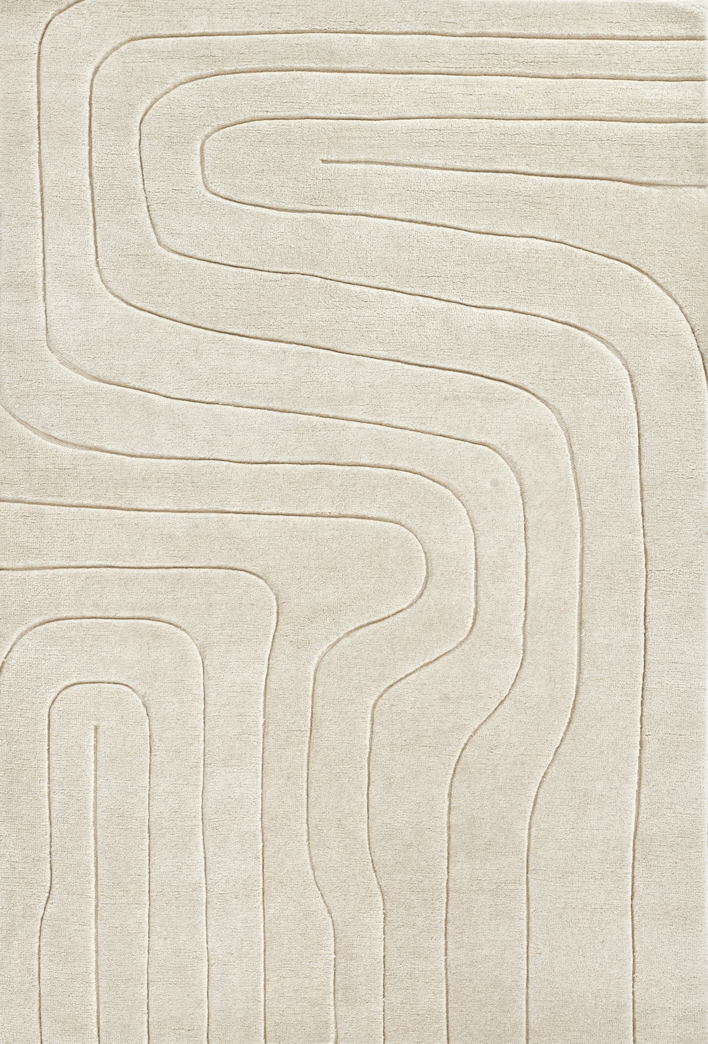 Momeni Canyon  Ivory  Contemporary