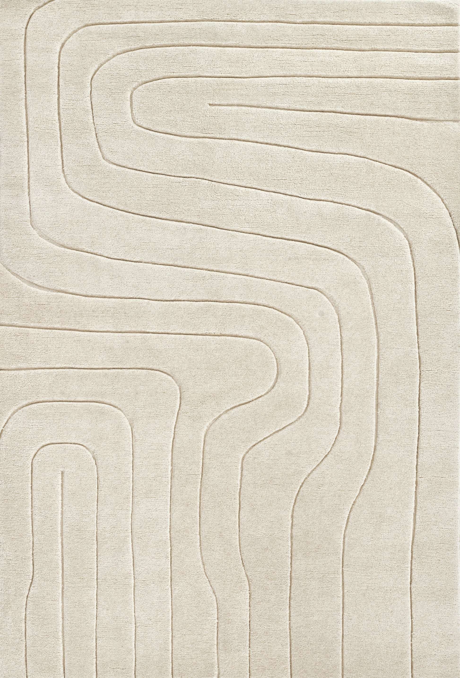 Momeni Canyon  Ivory  Contemporary