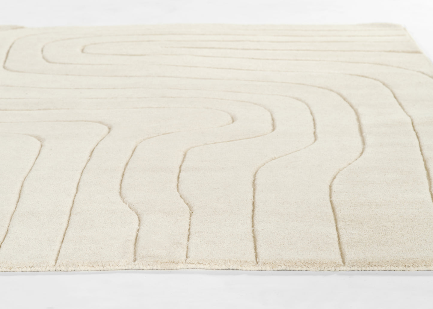 Momeni Canyon  Ivory  Contemporary