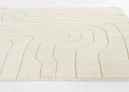 Momeni Canyon  Ivory  Contemporary