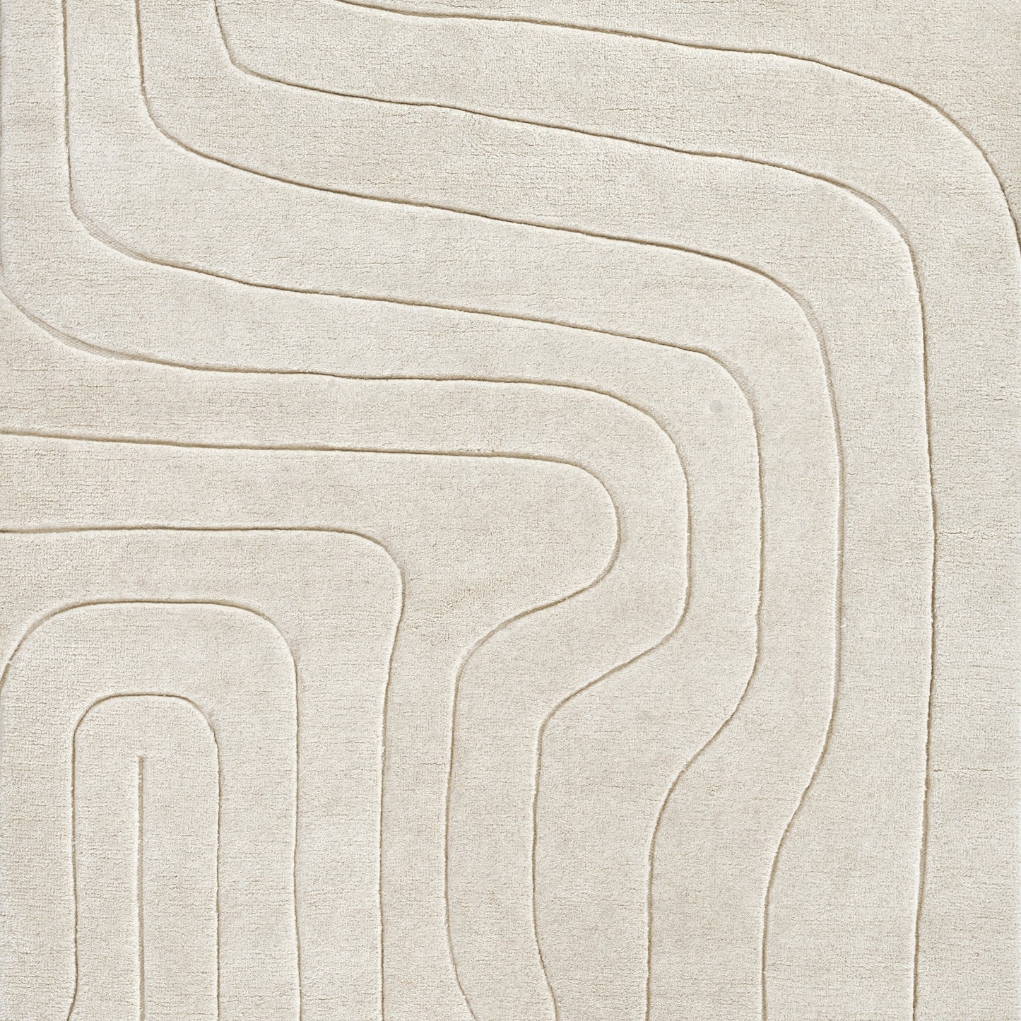 Momeni Canyon  Ivory  Contemporary
