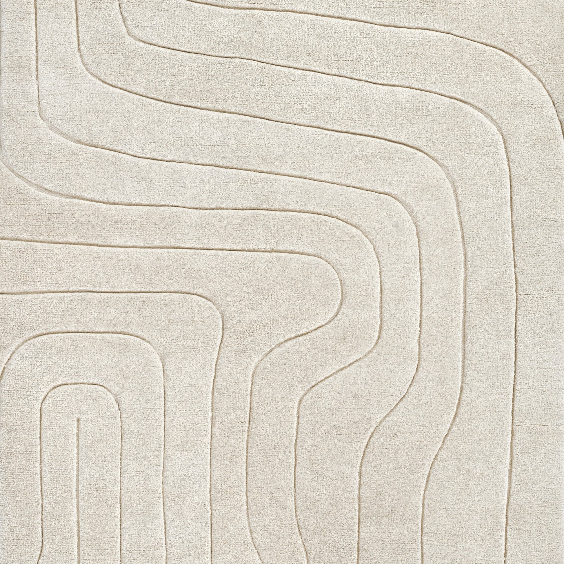 Momeni Canyon  Ivory  Contemporary