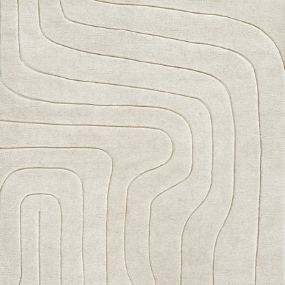 Momeni Canyon  Ivory  Contemporary