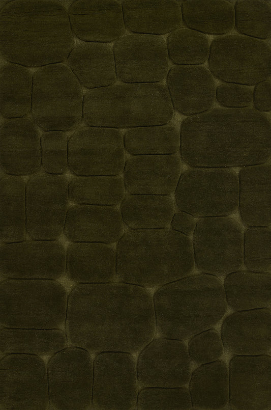 Momeni Canyon  Green  Contemporary